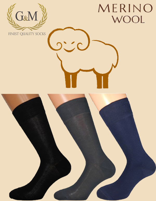 Топли дамски чорапи от вълна мерино | G&M Socks
