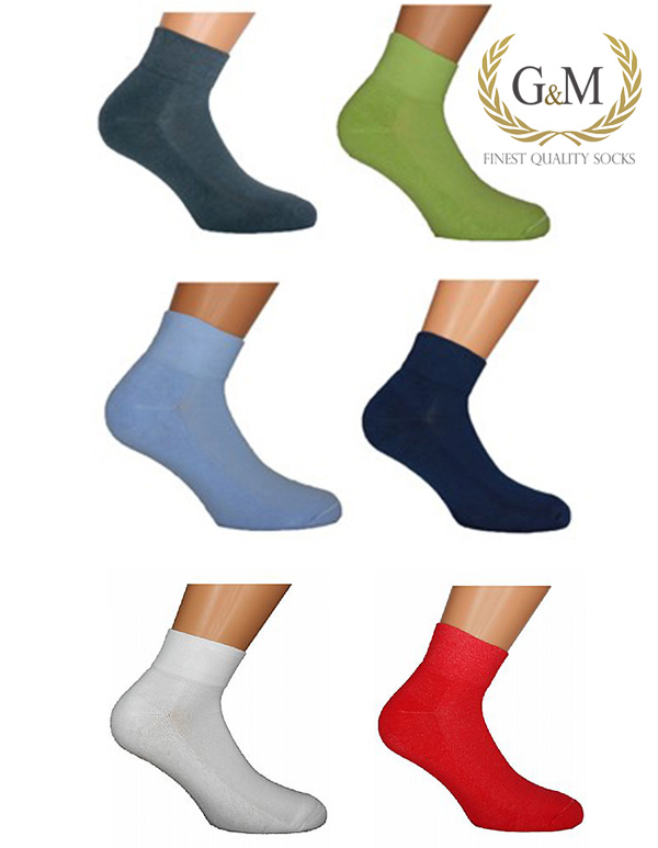 Качествени дамски спортни чорапи с усилено ходило | G&M Socks