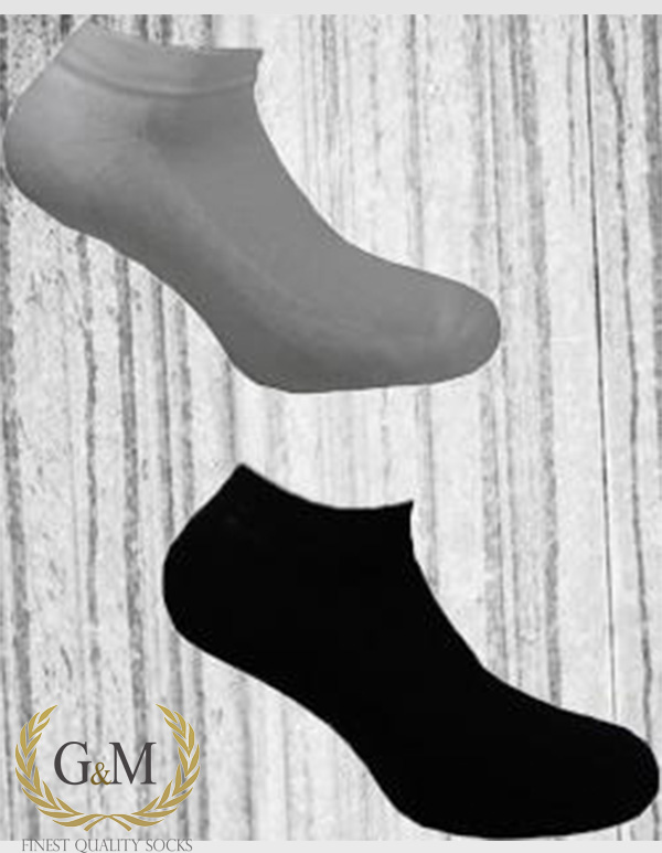 Памучни мъжки чорапи с къс конч | G&M