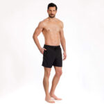 Мъжки бански шорти бързосъхнещи с uv защита Mengear | Minerva | Цвят: черни