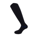 Дамски 3/4 дълги чорапи от памук с подсилени пета и пръсти | G&M Socks | Цвят: черни