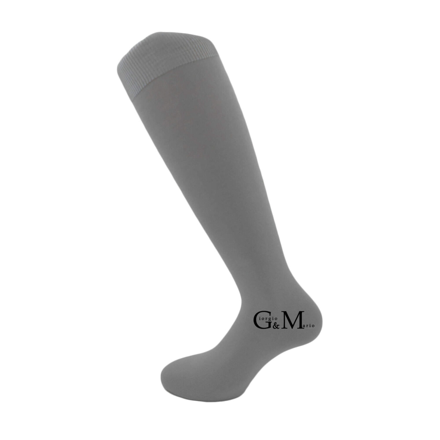 Дамски 3/4 дълги чорапи от памук с подсилени пета и пръсти | G&M Socks | Цвят: светло сиви