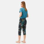Дамско долнище на пижама 7/8 Capri pants exotic с дължина до прасеца | Minerva