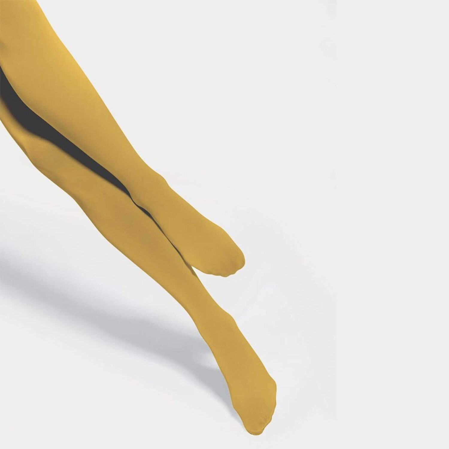 Плътен цветен чорапогащник Rosalia 40 den без ограничител на пръстите | Gatta | Цвят: медно-жълт