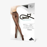 Чорапогащи с ръб и дантелена бикина Chiara 20DEN | Gatta