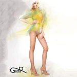Чорапогащи Laura 10 den с ограничител на бикини зоната и пръстите | Gatta