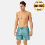 Голям размер бански шорти Aqua Aztec, бързосъхнещи с UV защита | Minerva