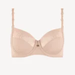 Сутиен Essentials Ruby Lisca с мека чашка, банел и фина дантела в бежов цвят