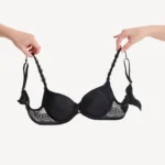 Дамски сутиен Lisca Essentials Ruby с твърда SOFT чашка и банел с дантела в черно